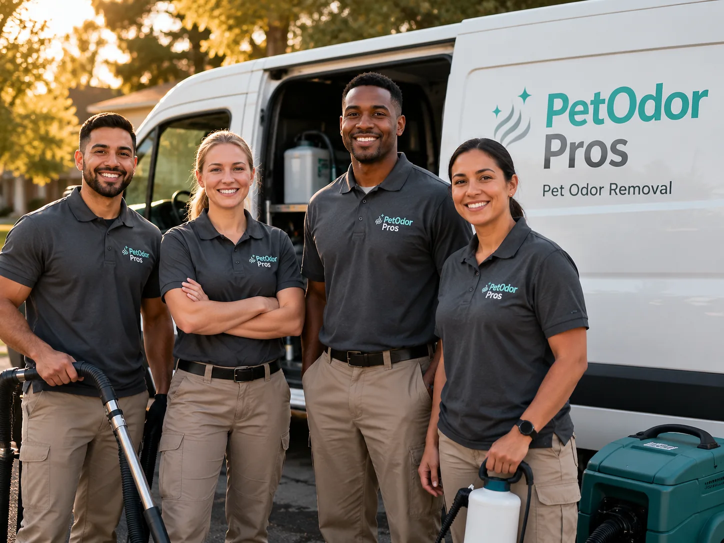 Pet Odor Removal team serving Pleasantville, OH